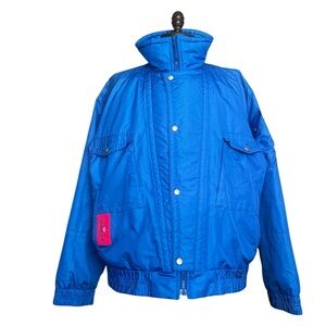 VTG Obermeyer Men’s Blue Ski Jacket SZ XL Gorpcore Retro Outdoors Streetwear